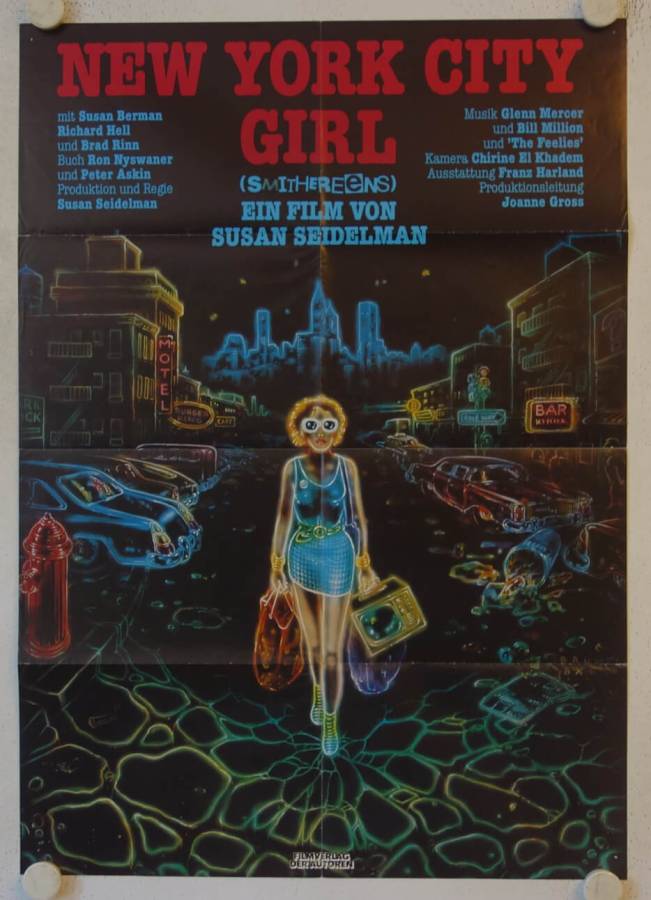 Smithereens original release german movie poster